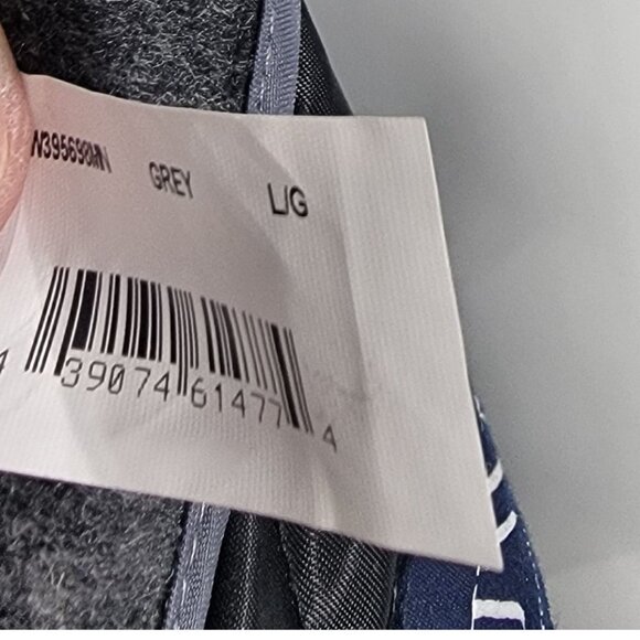 JWN (John W Nordstrom) 100% Wool Bibbed Car Coat, Charcoal Grey, Mens Size Large - Picture 12 of 12